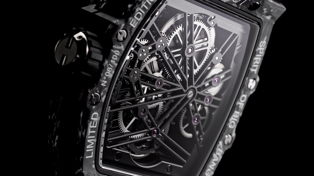 Spirit of Big Bang TOURBILLON CARBON WHITE Ref# 645.QW.2012.RW