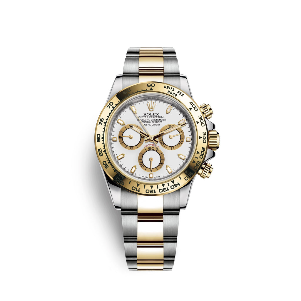Cosmograph Daytona, 18k Yellow Gold and Stainless Steel, 40mm, Ref# 116503-0001