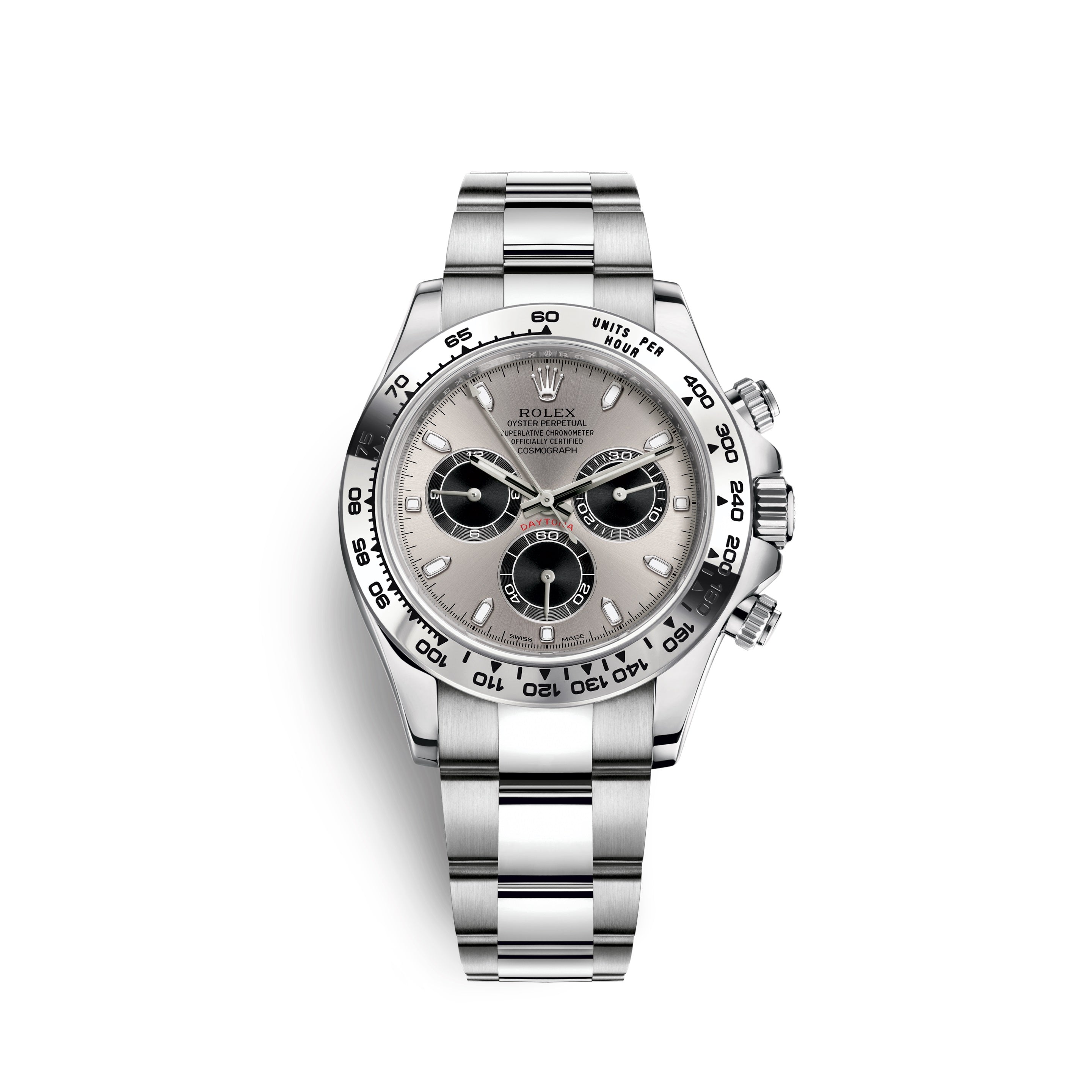 Cosmograph Daytona, 18k White Gold, 40mm, Ref# 116509-0072