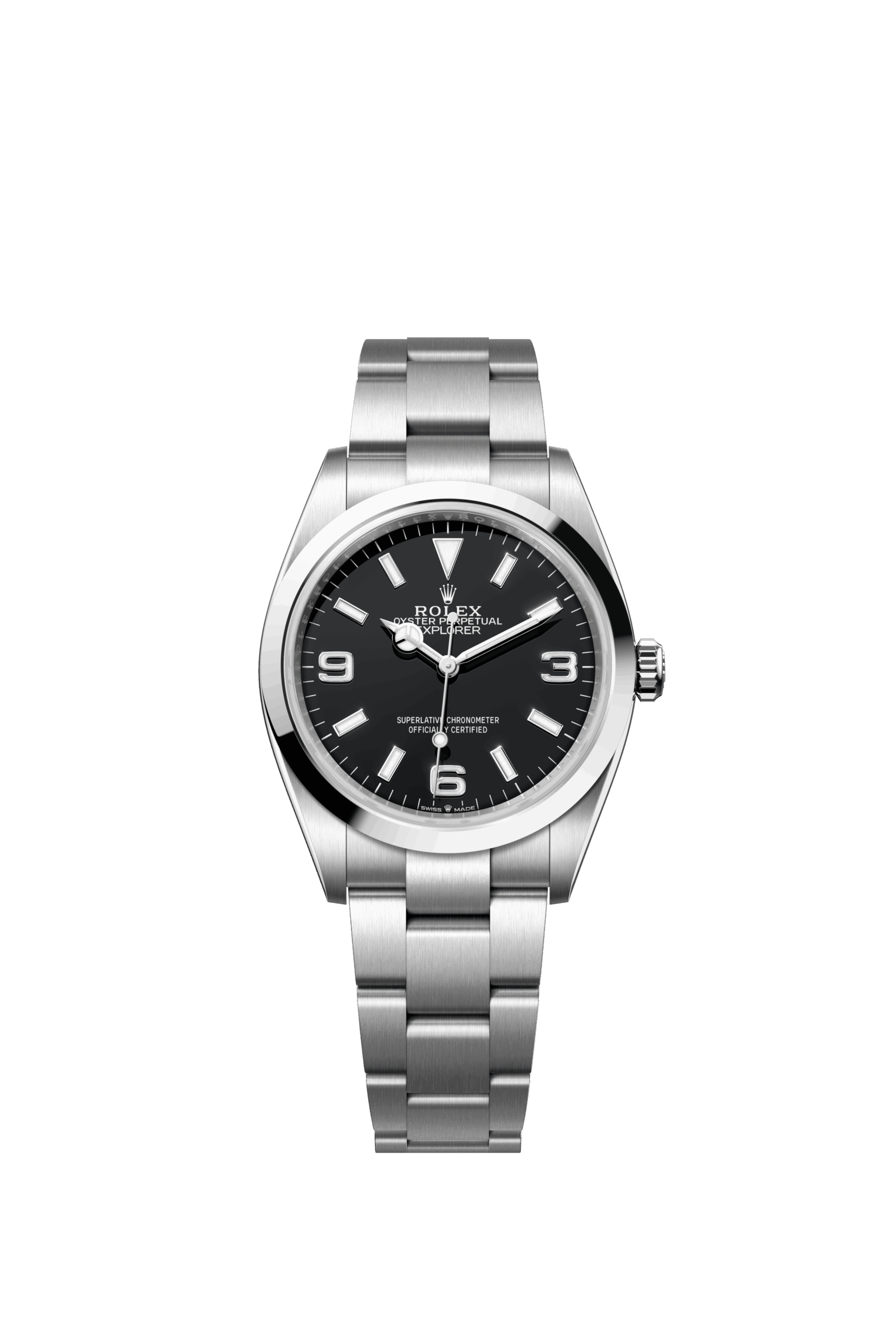 Explorer 36 mm Oystersteel Ref# 124270-0001