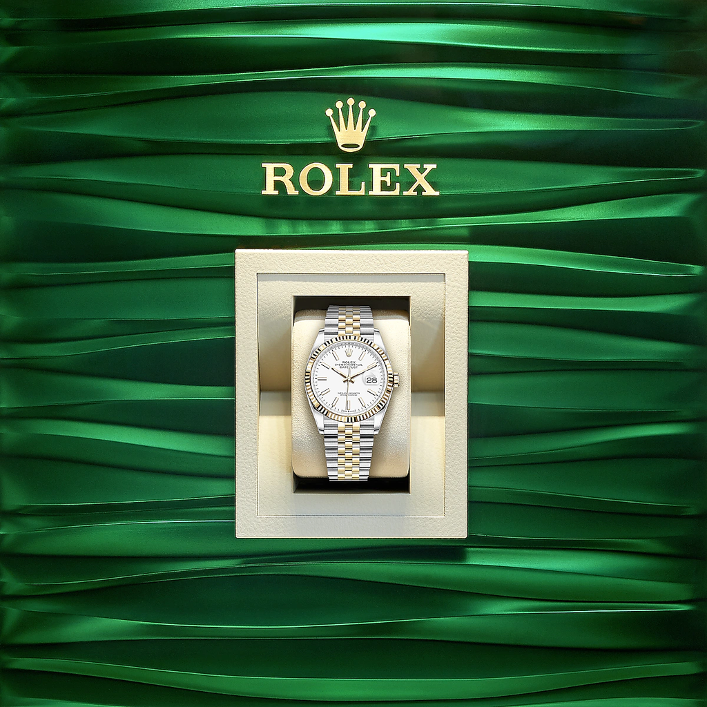 Datejust 36, 18k Yellow Gold and Stainless Steel, 36mm, Ref# 126233-0019