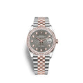 Datejust 36mm, Oystersteel and 18k Everose Gold, Ref# 126281rbr-0029