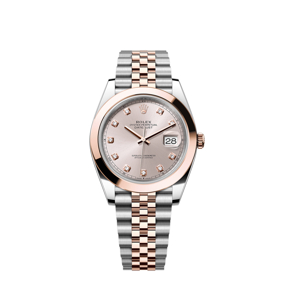 Datejust 41 Oystersteel and Everose gold Ref# 126301-0008