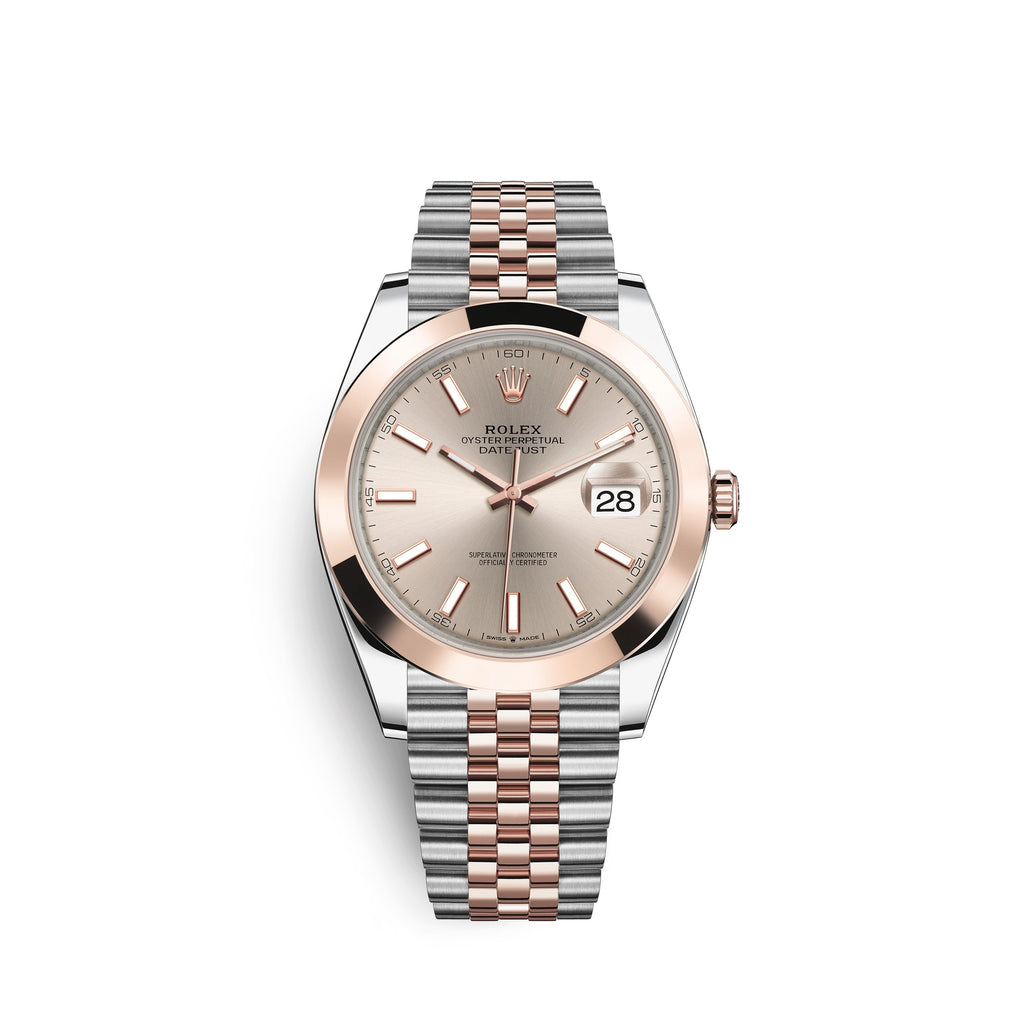 Datejust 41, 18k Everose Gold and Stainless Steel, 41mm, Ref# 126301-0010