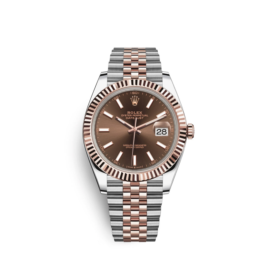 Datejust 41, 18k Everose Gold and Stainless Steel, 41mm, Ref# 126331-0002