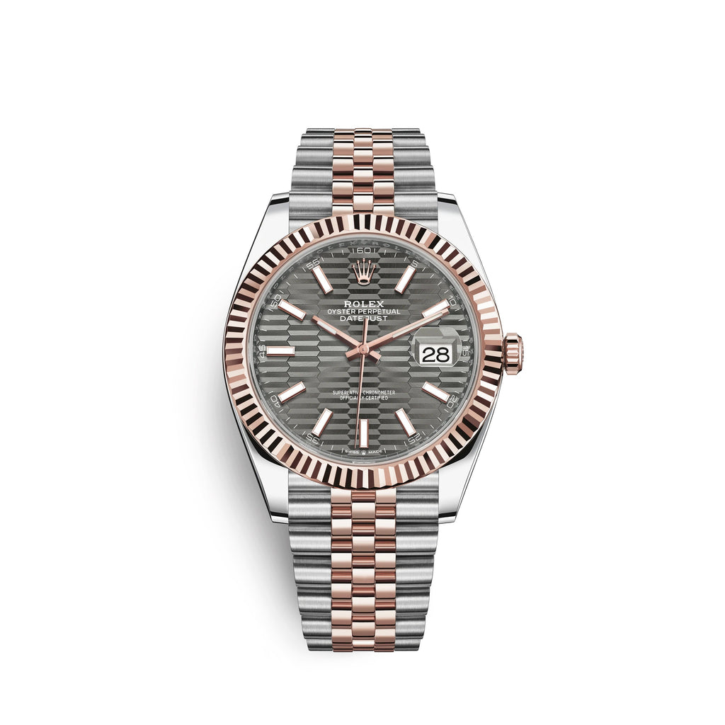 Datejust 41mm, Oystersteel and 18k Everose Gold, Ref# 126331-0020