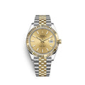 Datejust 41, 18k Yellow Gold and Stainless Steel, 41mm, Ref# 126333-0010