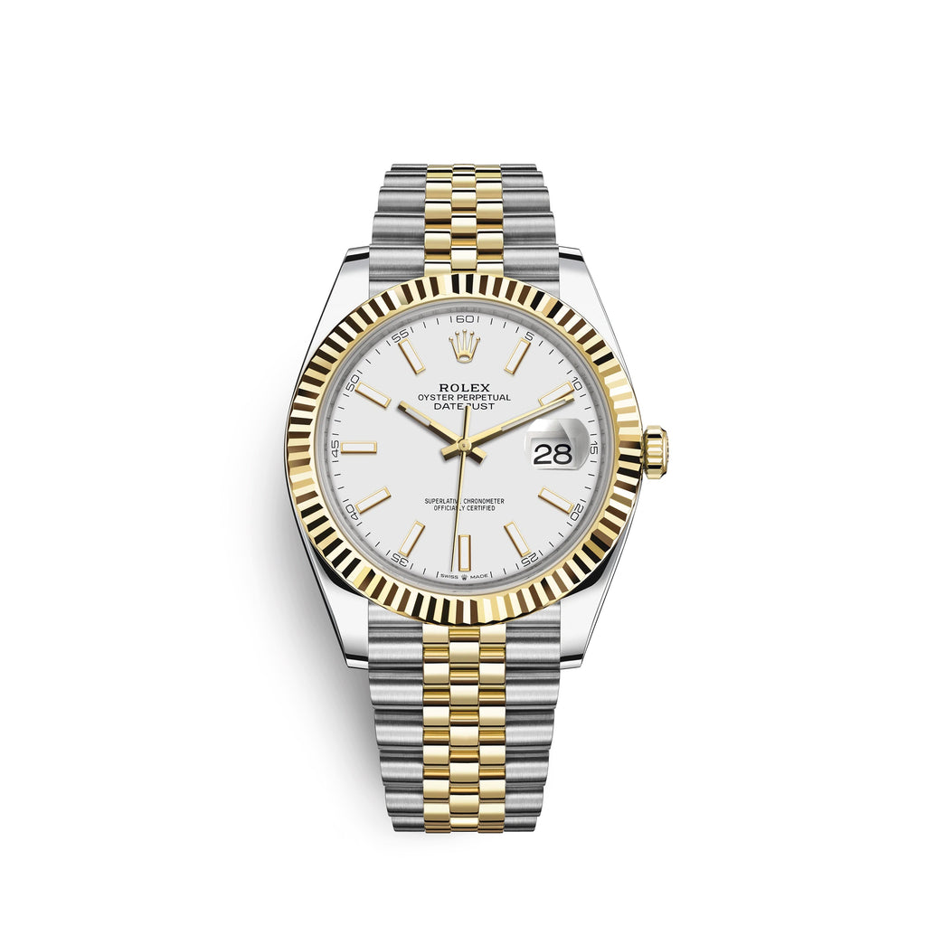 Datejust 41, 18k Yellow Gold and Stainless Steel, 41mm, Ref# 126333-0016