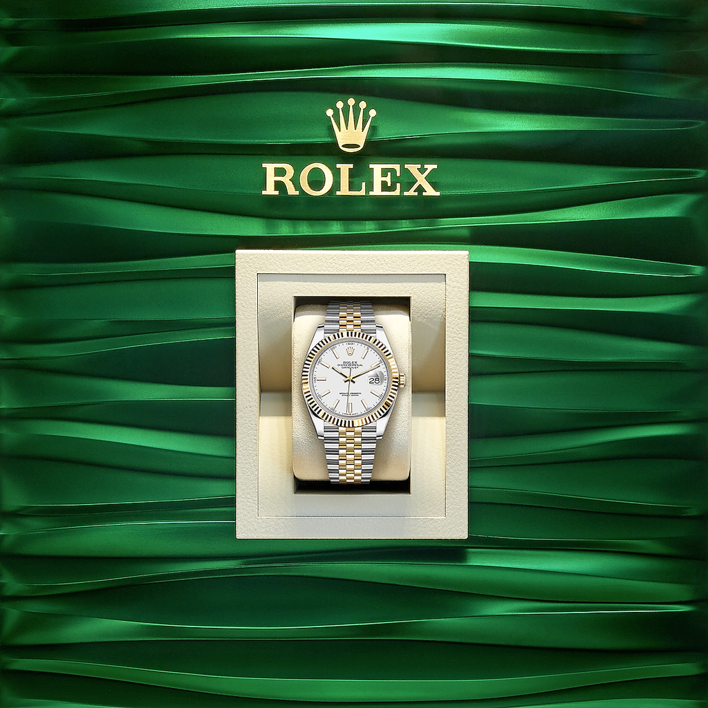 Datejust 41, 18k Yellow Gold and Stainless Steel, 41mm, Ref# 126333-0016