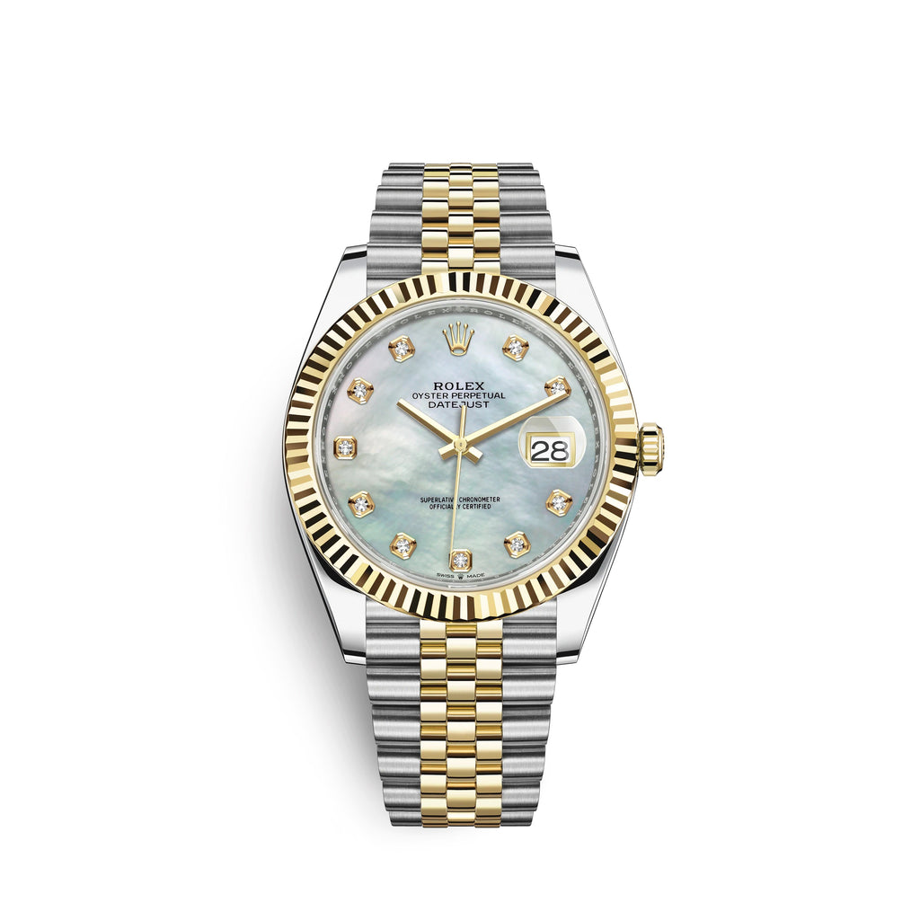 Datejust 41, 18k Yellow Gold and Stainless Steel, 41mm, Ref# 126333-0018