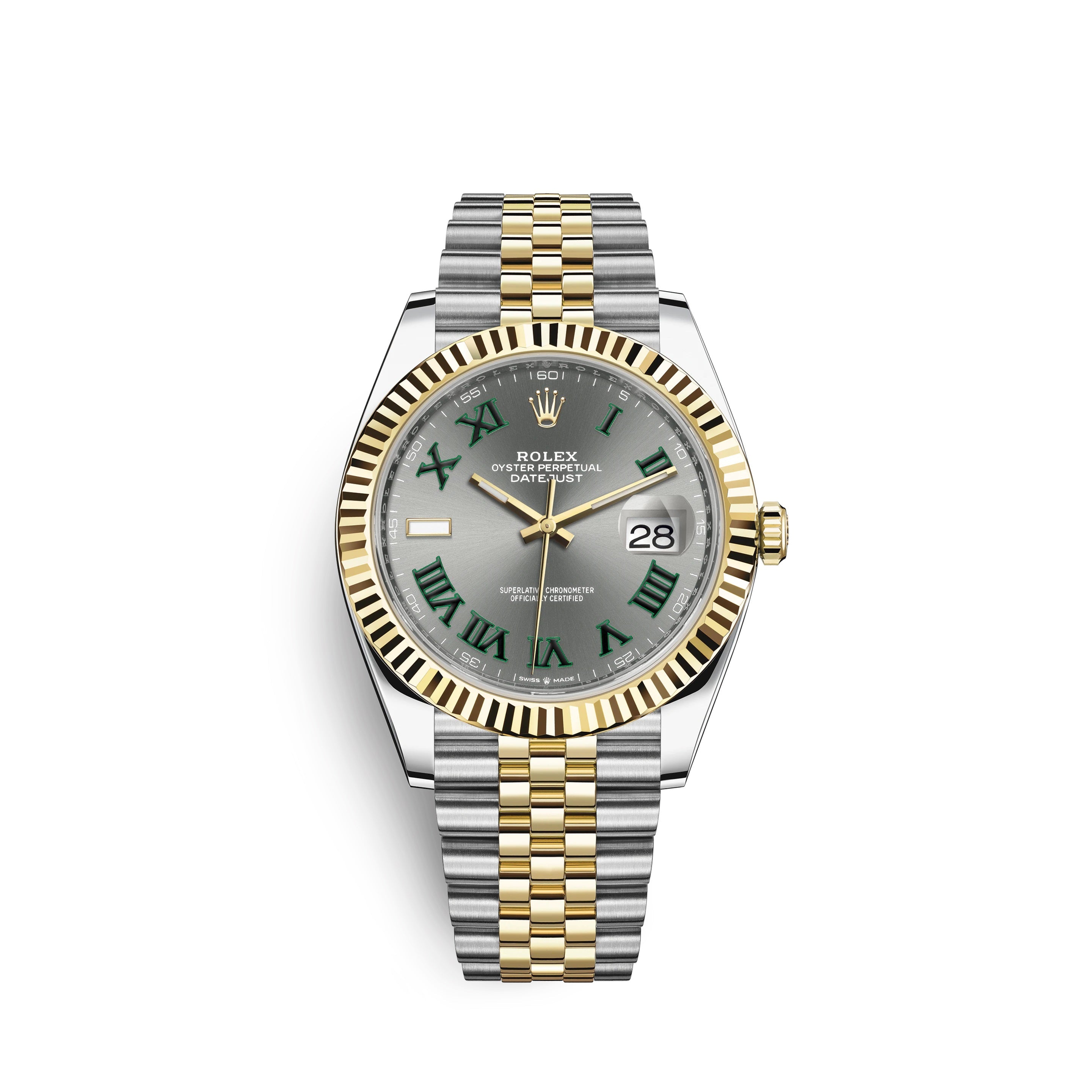 Datejust 41, 18k Yellow Gold and Stainless Steel, 41mm, Ref# 126333-0020