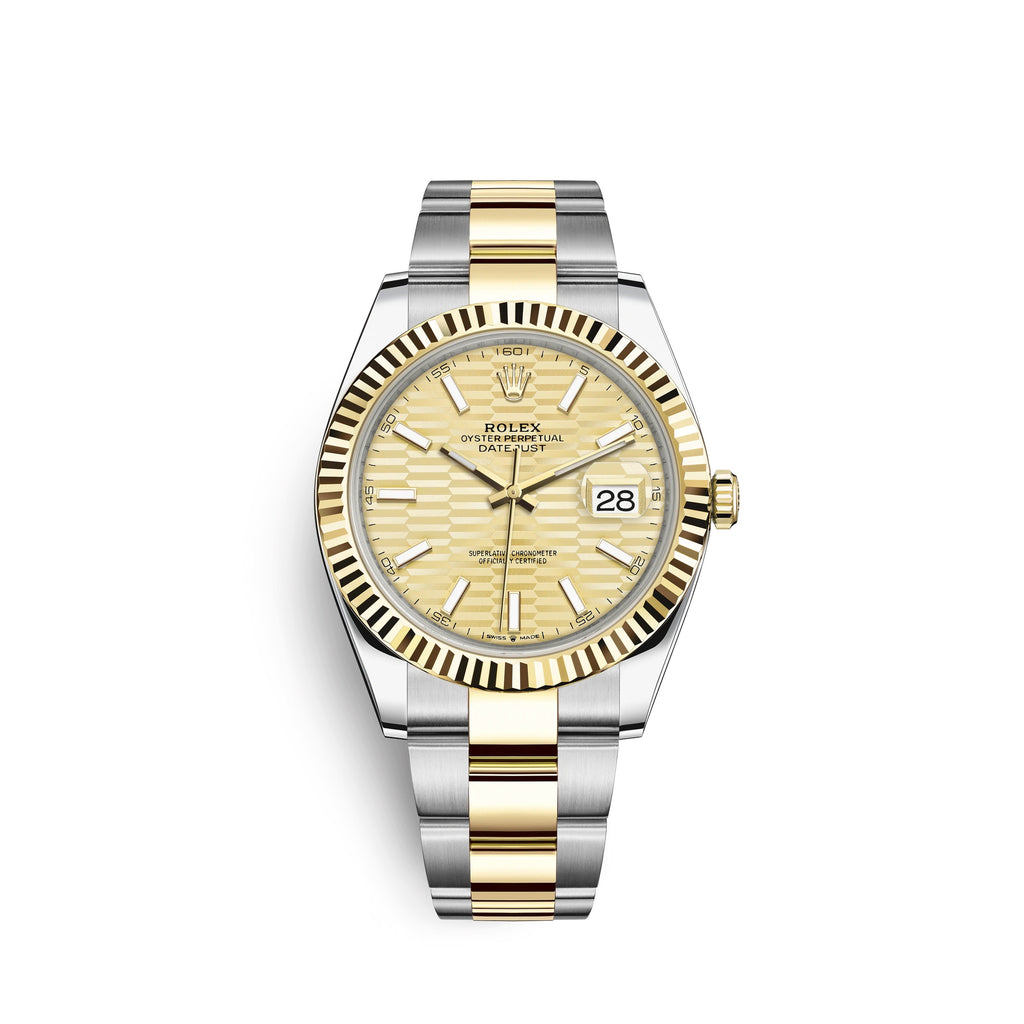 Datejust 41mm, Oystersteel and 18k Yellow Gold, Ref# 126333-0021