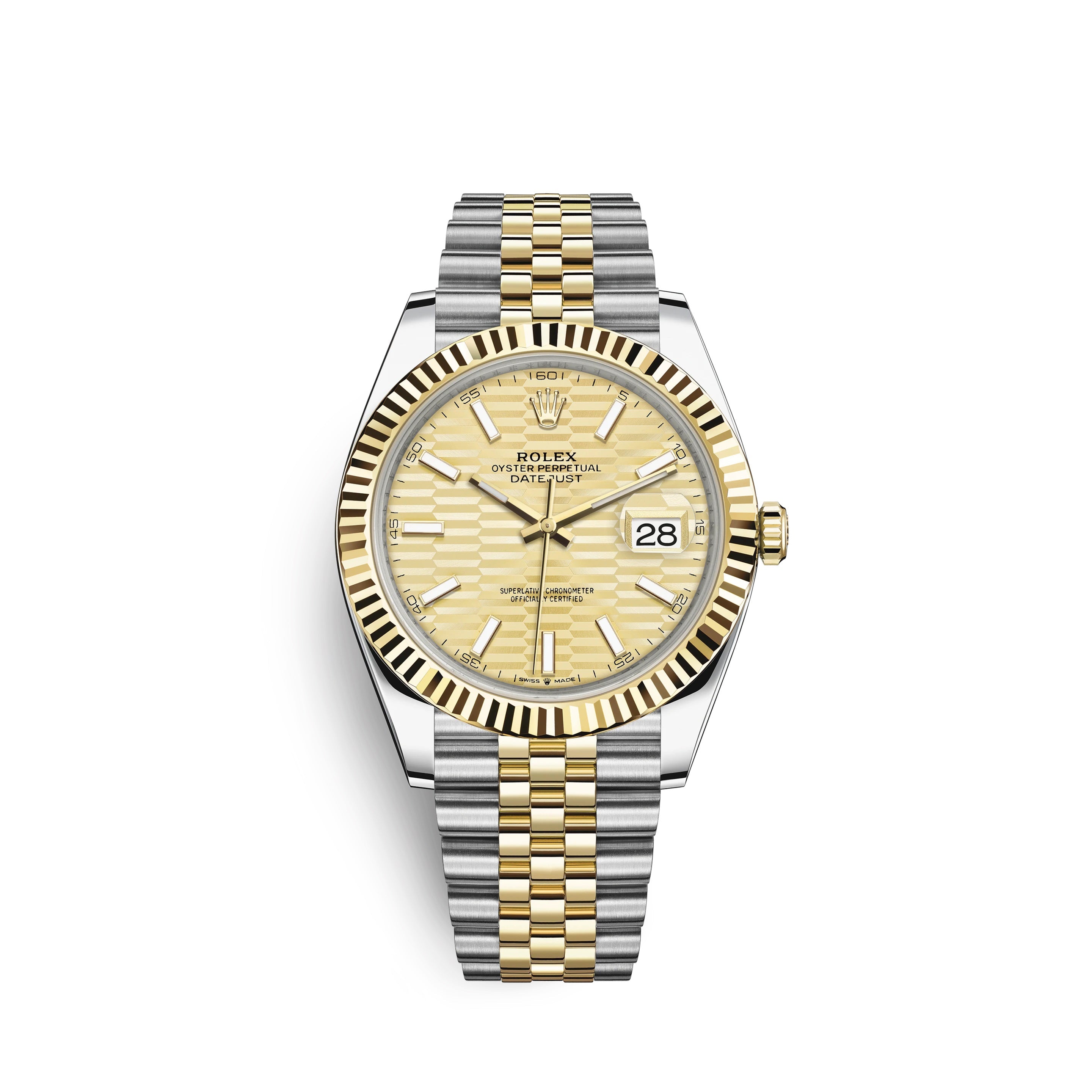 Datejust 41mm, Oystersteel and 18k Yellow Gold, Ref# 126333-0022