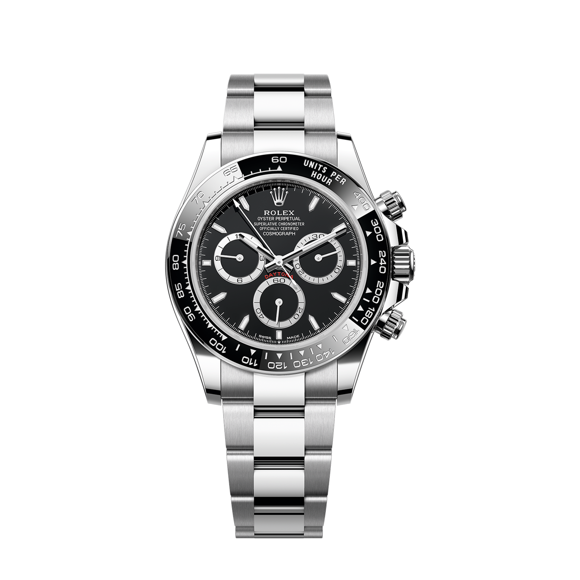 Cosmograph Daytona 40mm, Oystersteel, Ref# 126500ln-0002