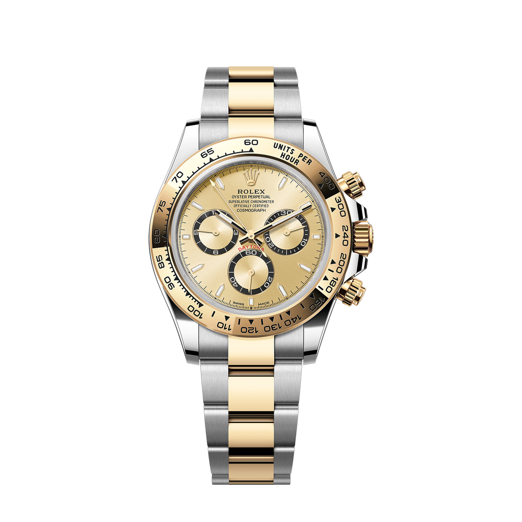 Cosmograph Daytona 40mm, Oystersteel and 18k Yellow Gold, Ref# 126503-0004