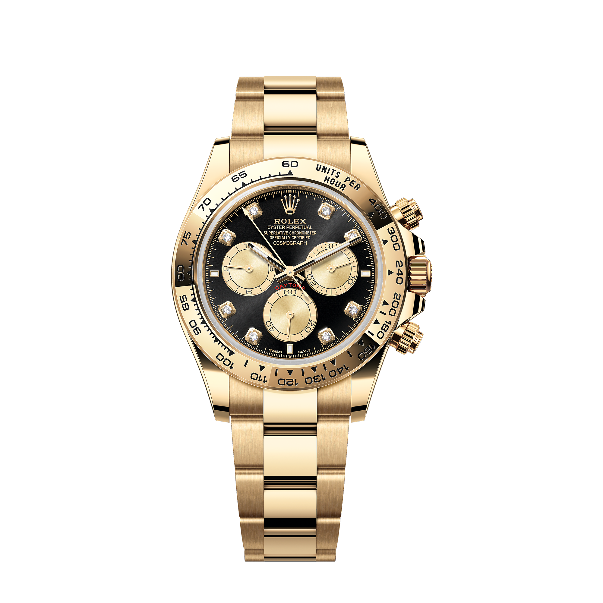 Cosmograph Daytona 40mm, 18k Yellow Gold, Ref# 126508-0003
