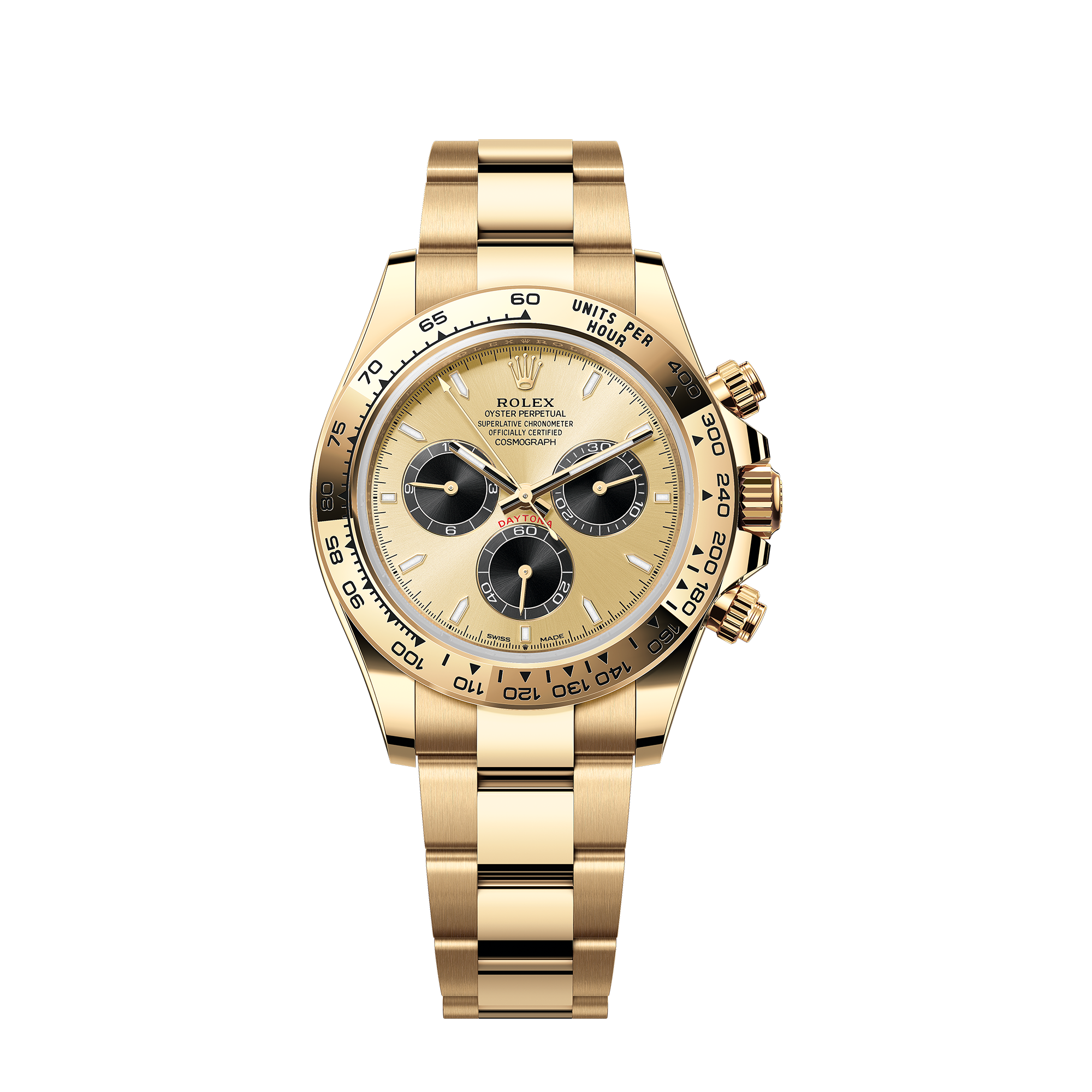 Cosmograph Daytona 40mm, 18k Yellow Gold, Ref# 126508-0006