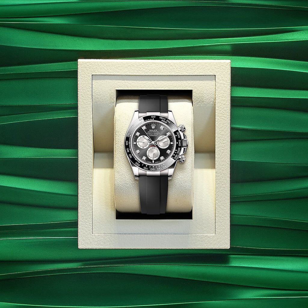 Cosmograph Daytona 40mm, 18k White Gold, Ref# 126519ln-0004