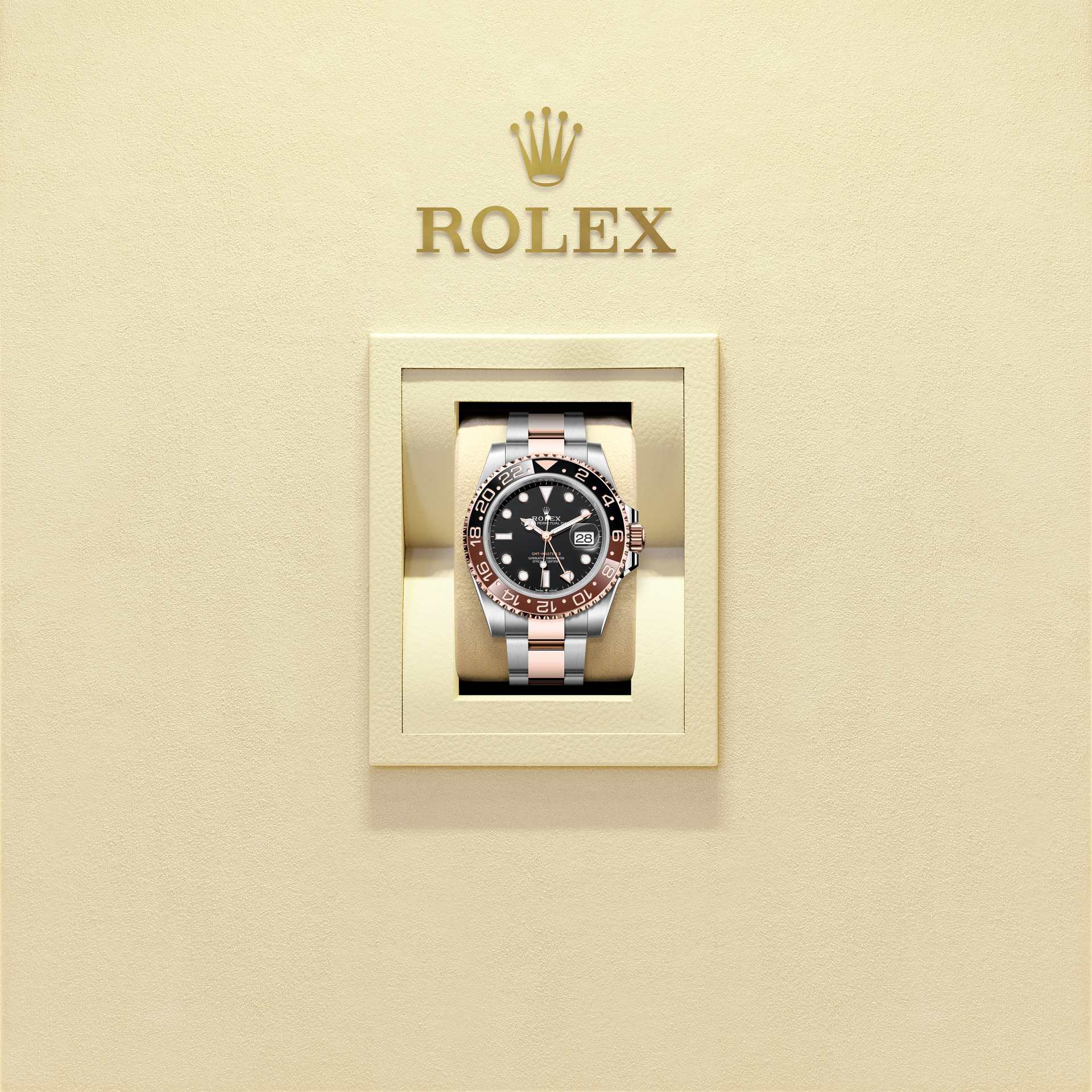 GMT-Master II, 40mm, Oystersteel and Everose gold, Ref# 126711CHNR-0002