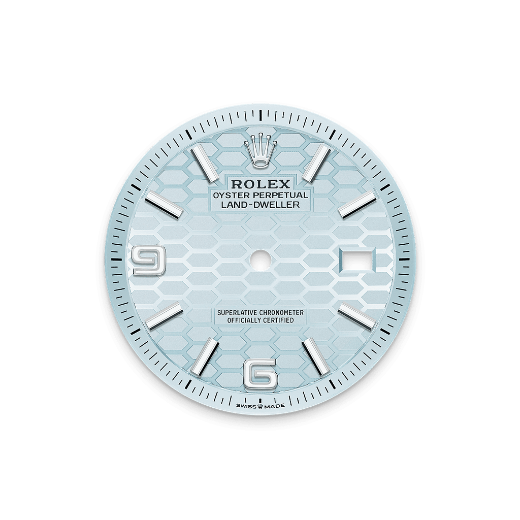 Land-Dweller 36mm Oyster Platinum M127236-0001