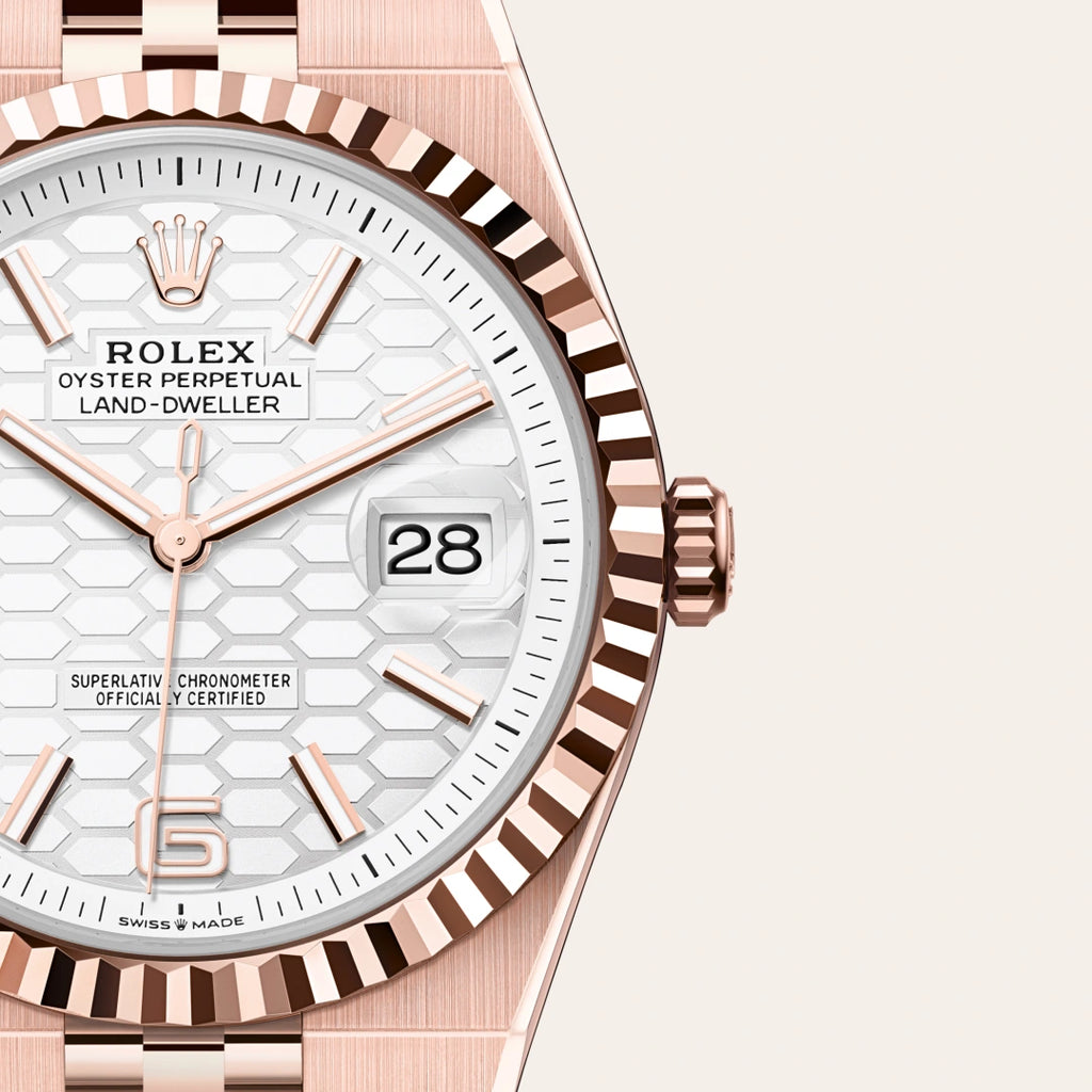 Land-Dweller 40mm Oyster Everose Gold M127335-0001