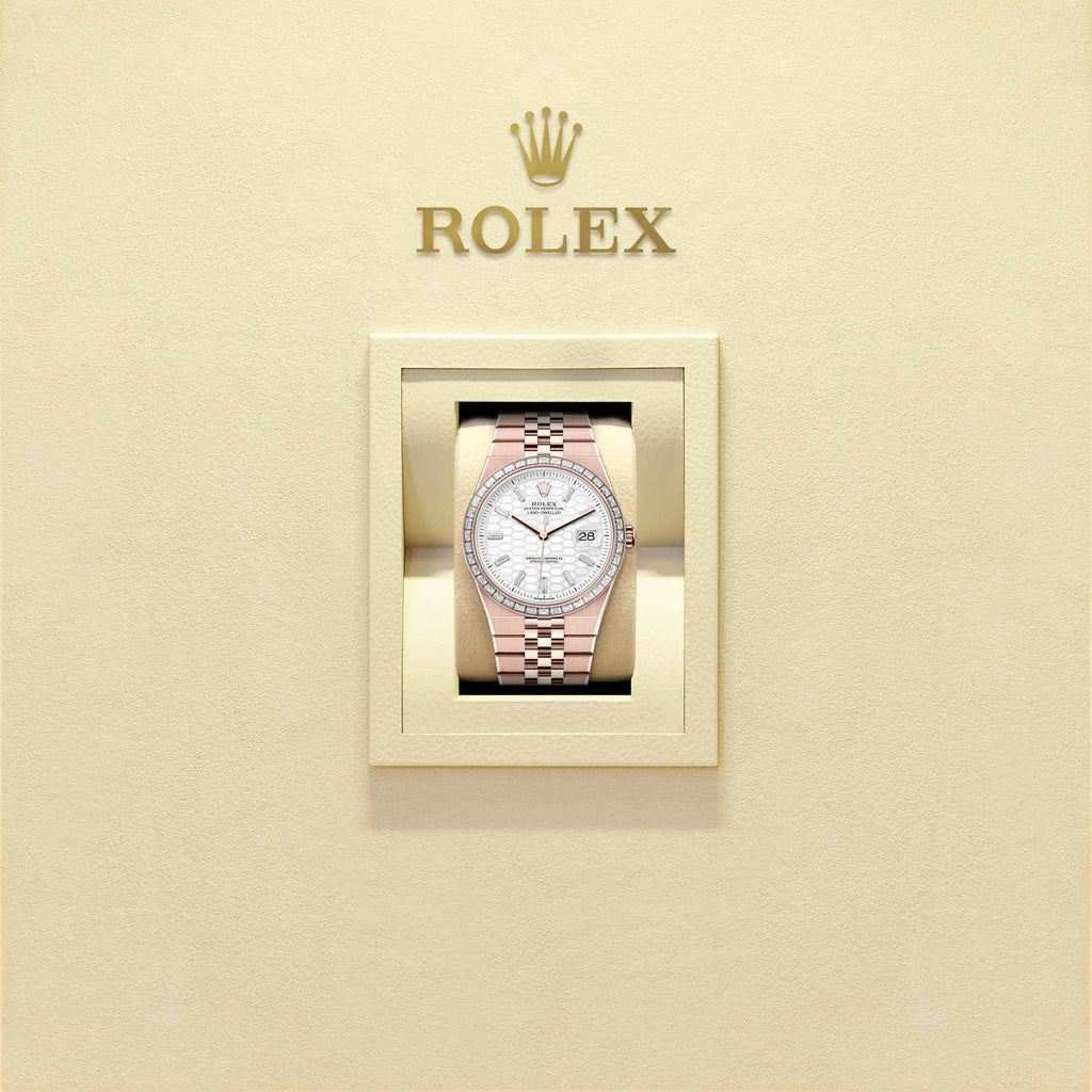 Land-Dweller 40mm Oyster Everose Gold & Diamonds M127385TBR-0003