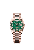 Day-Date 36, 18k Everose Gold with Diamond-set, 36mm, Ref# 128235-0068