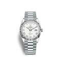 Day-Date, 36mm, Platinum, Ref# 128236-0007