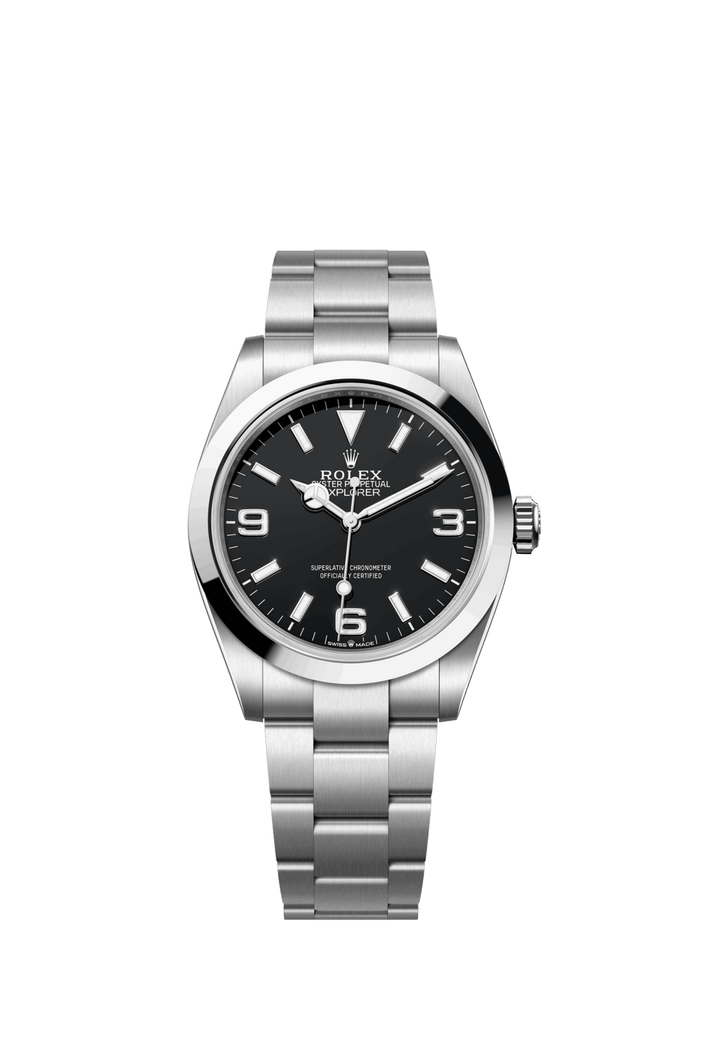 Explorer 40, Oystersteel, 40mm, Ref# 224270-0001