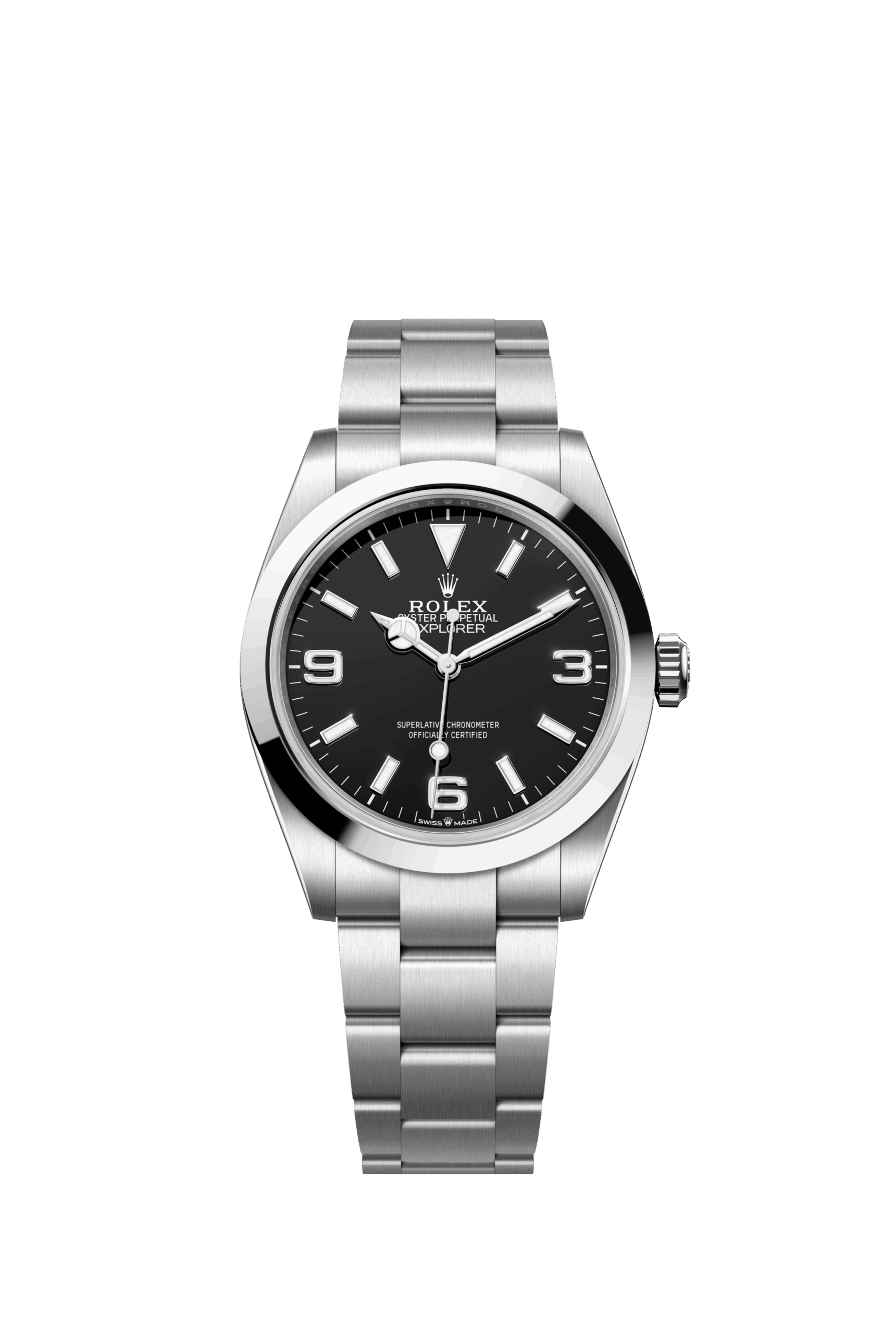 Explorer 40, Oystersteel, 40mm, Ref# 224270-0001
