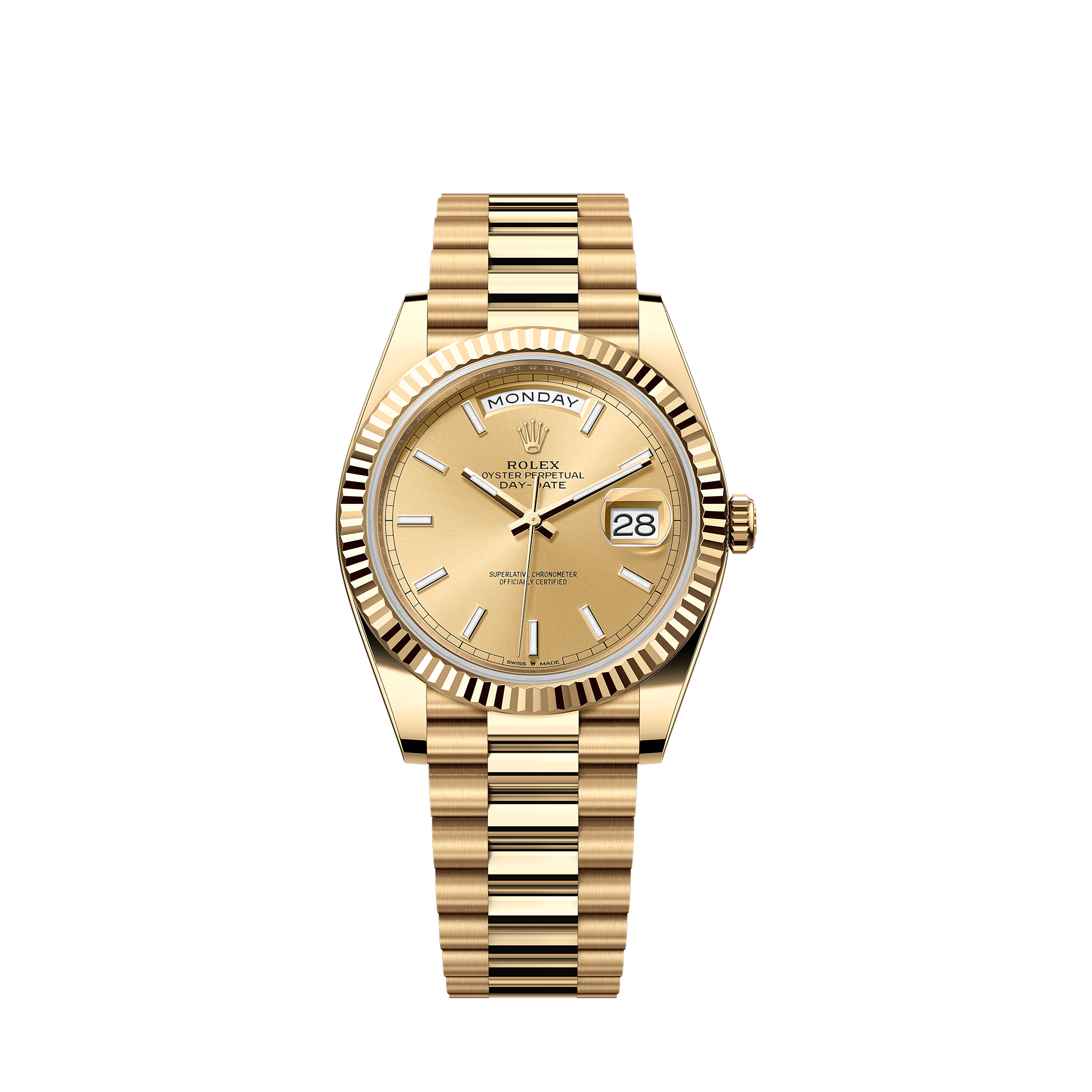 Day-Date 40 Yellow gold Ref# 228238-0003