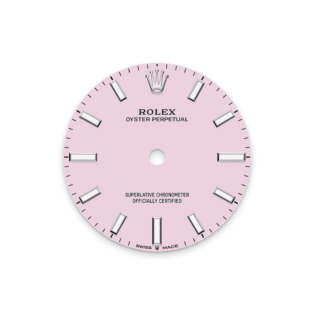 Unworn 2025, Oyster Perpetual, Oystersteel, 31mm, Candy pink dial, Domed Oyster, Ref# 277200-0009, box and papers