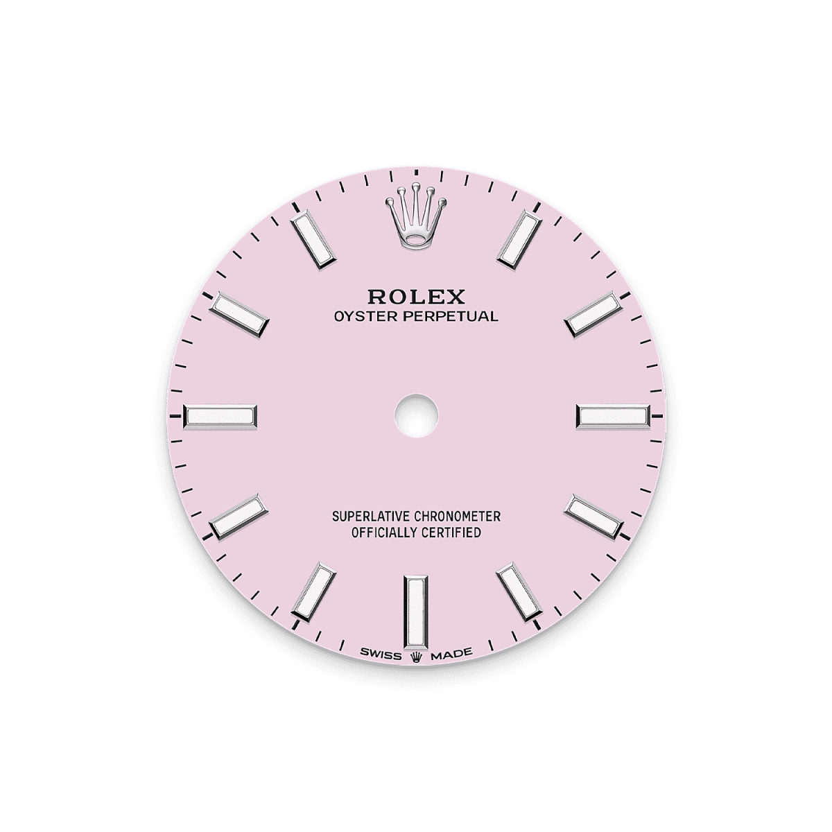 Unworn 2025, Oyster Perpetual, Oystersteel, 31mm, Candy pink dial, Domed Oyster, Ref# 277200-0009, box and papers