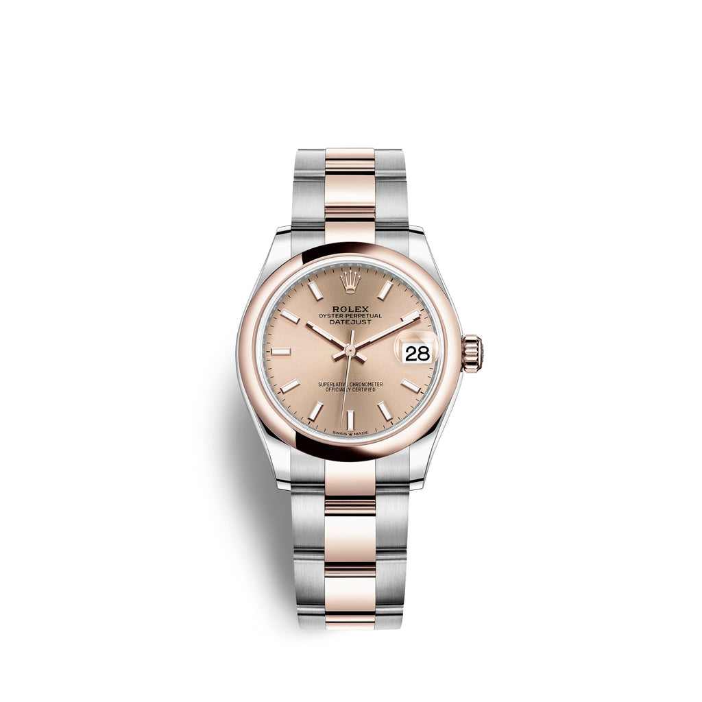 Datejust 31, Oystersteel and Everose gold, Ref# 278241-0009