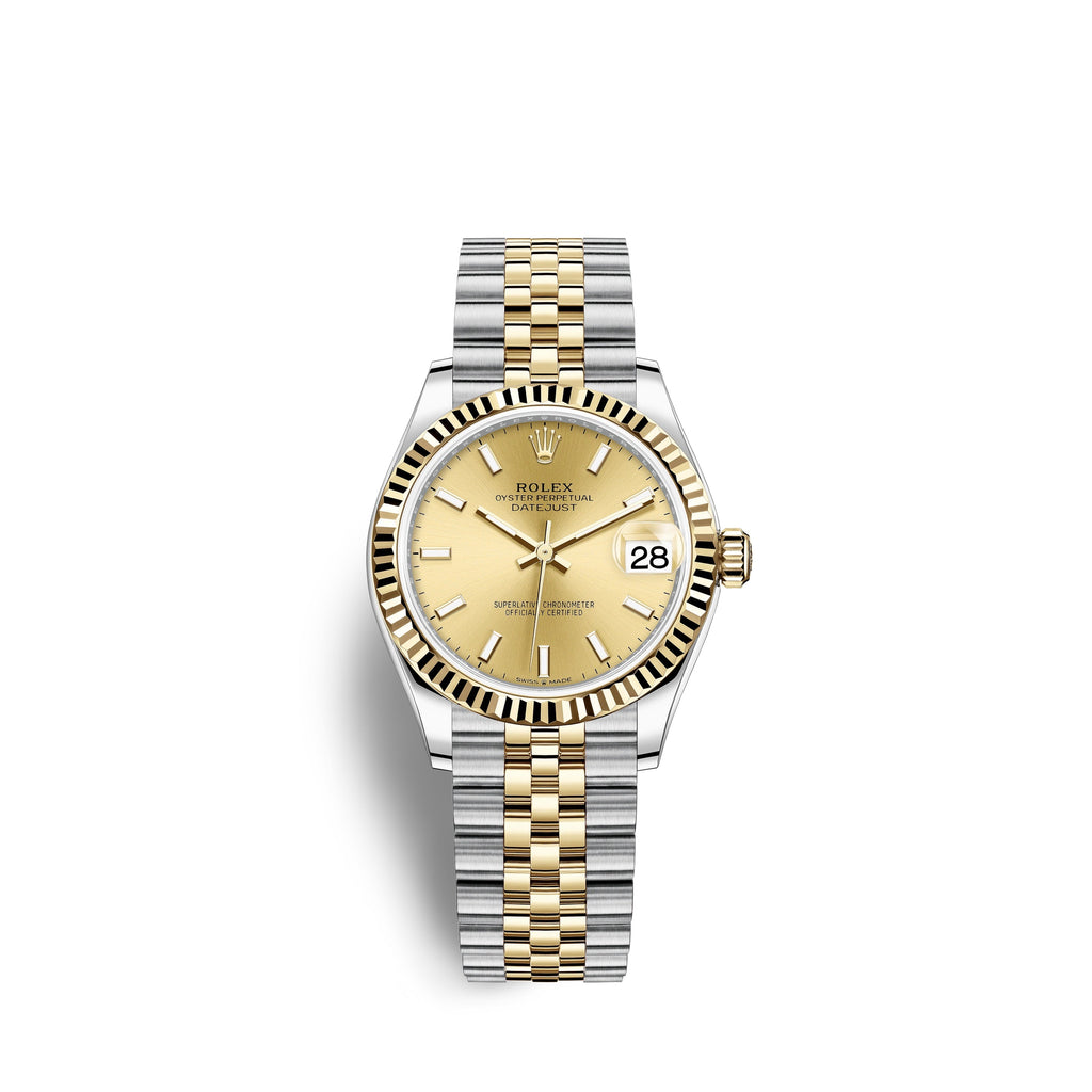 Datejust 31, Oystersteel and 18k Yellow Gold, Ref# 278273-0014