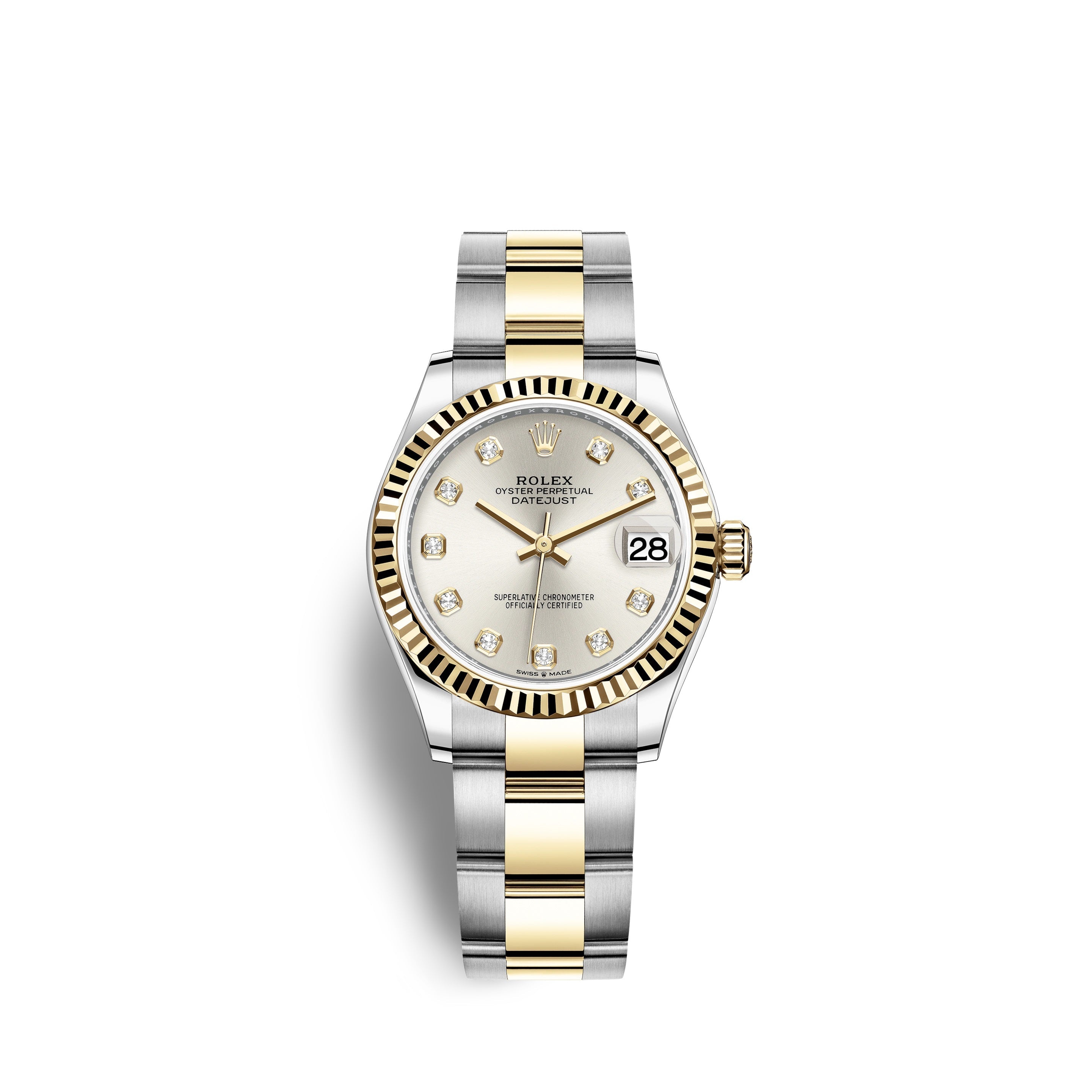 Datejust 31, Oystersteel and 18k Yellow Gold, Ref# 278273-0019