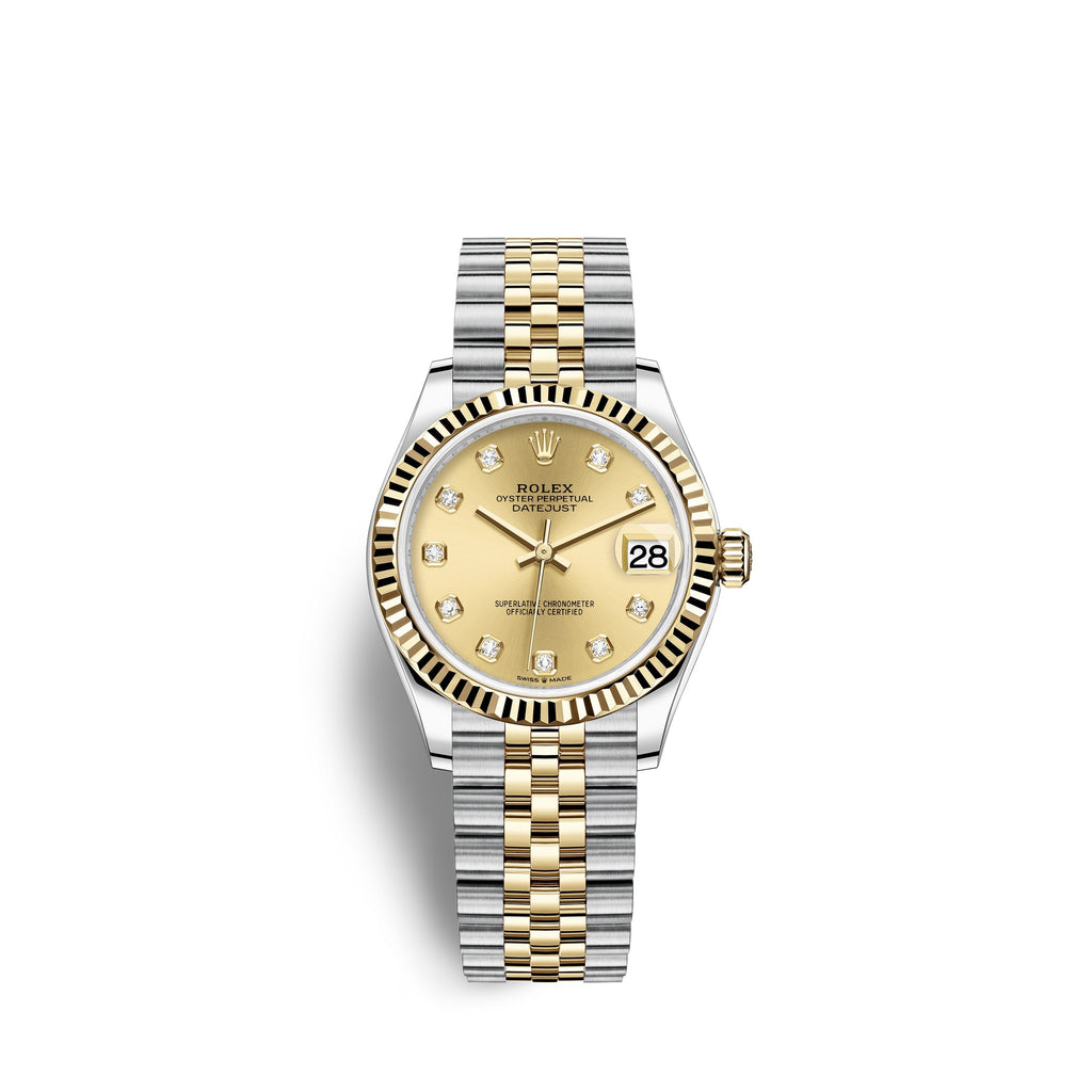 Datejust 31, Oystersteel and 18k Yellow Gold, Ref# 278273-0026