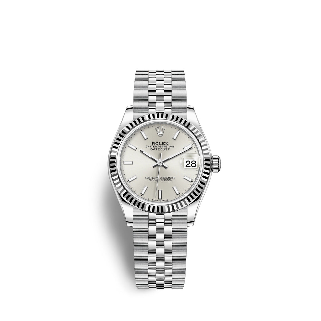 Datejust 31, Oystersteel and 18k White Gold, Ref# 278274-0012