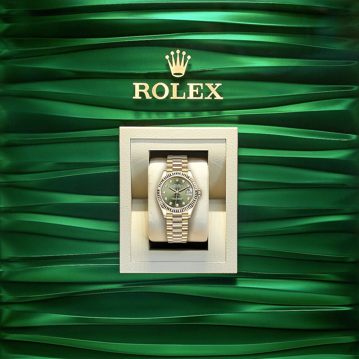 Datejust 31, 18k Yellow Gold, Ref# 278278-0011