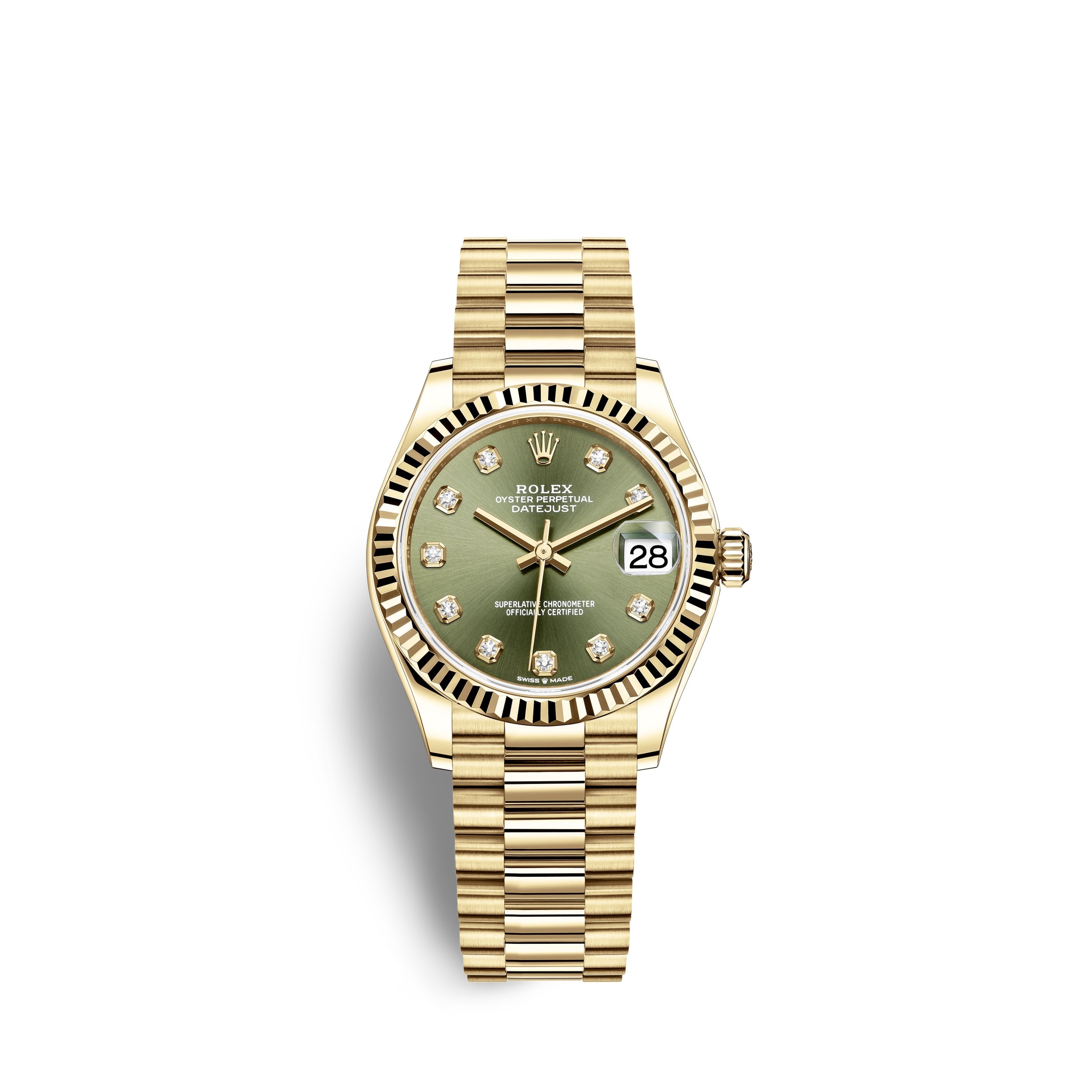 Datejust 31, 18k Yellow Gold, Ref# 278278-0011