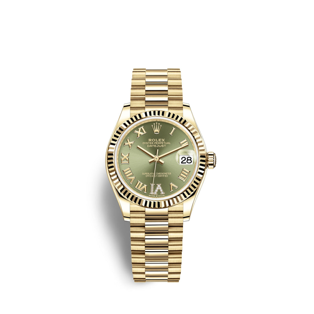 Datejust 31, 18k Yellow Gold, Ref# 278278-0030
