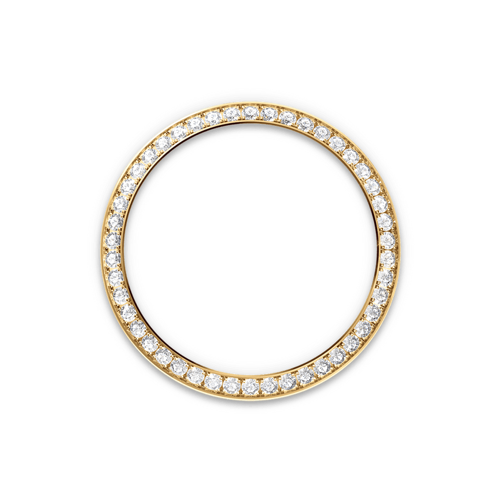 Unworn 2025, Datejust 31, 18k Yellow Gold, Diamond, Ref# 278288rbr-0041, box and papers