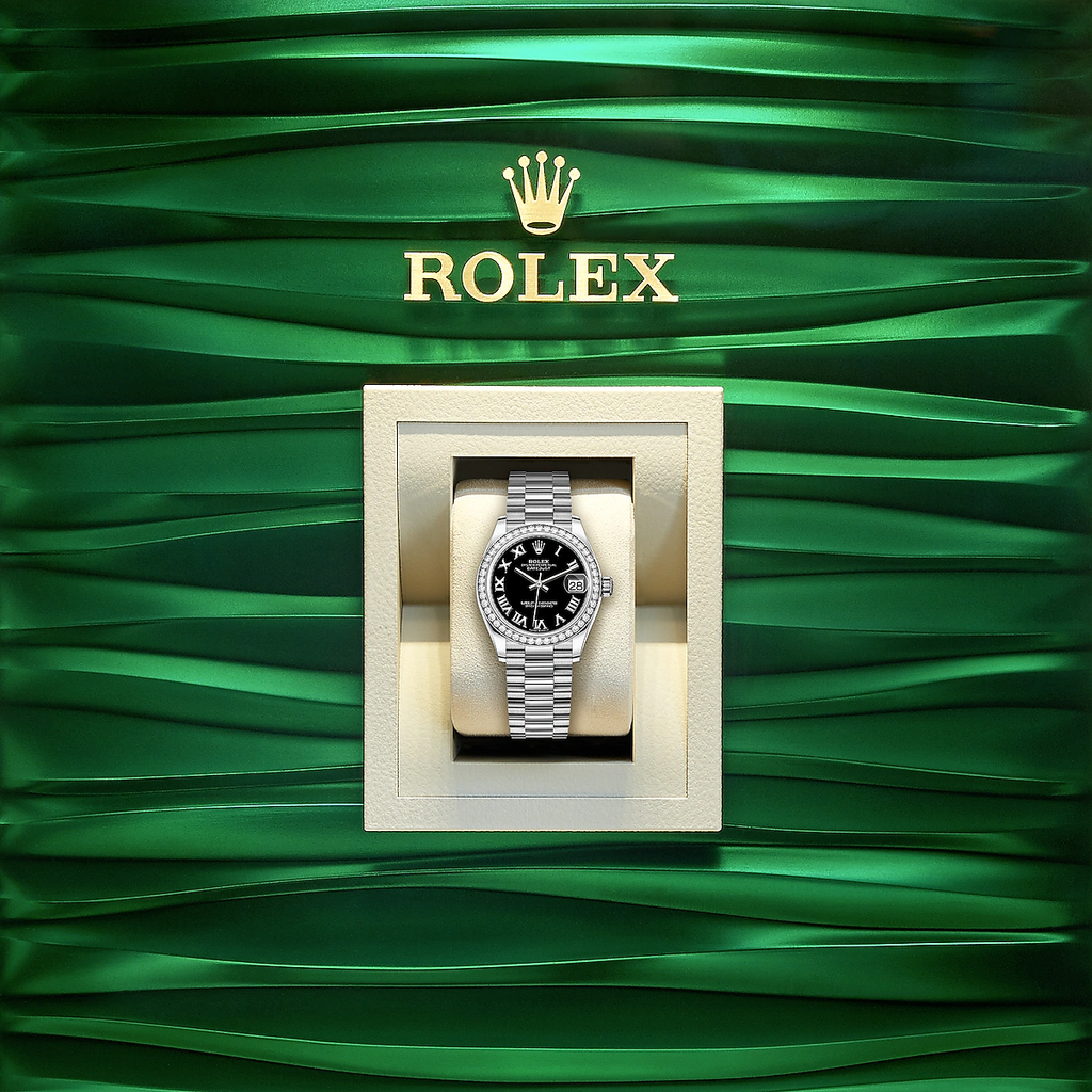 Datejust 31, 18kt White Gold, Ref# 278289RBR-0011