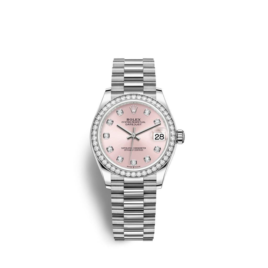 Datejust 31, 18kt White Gold, Ref# 278289RBR-0022