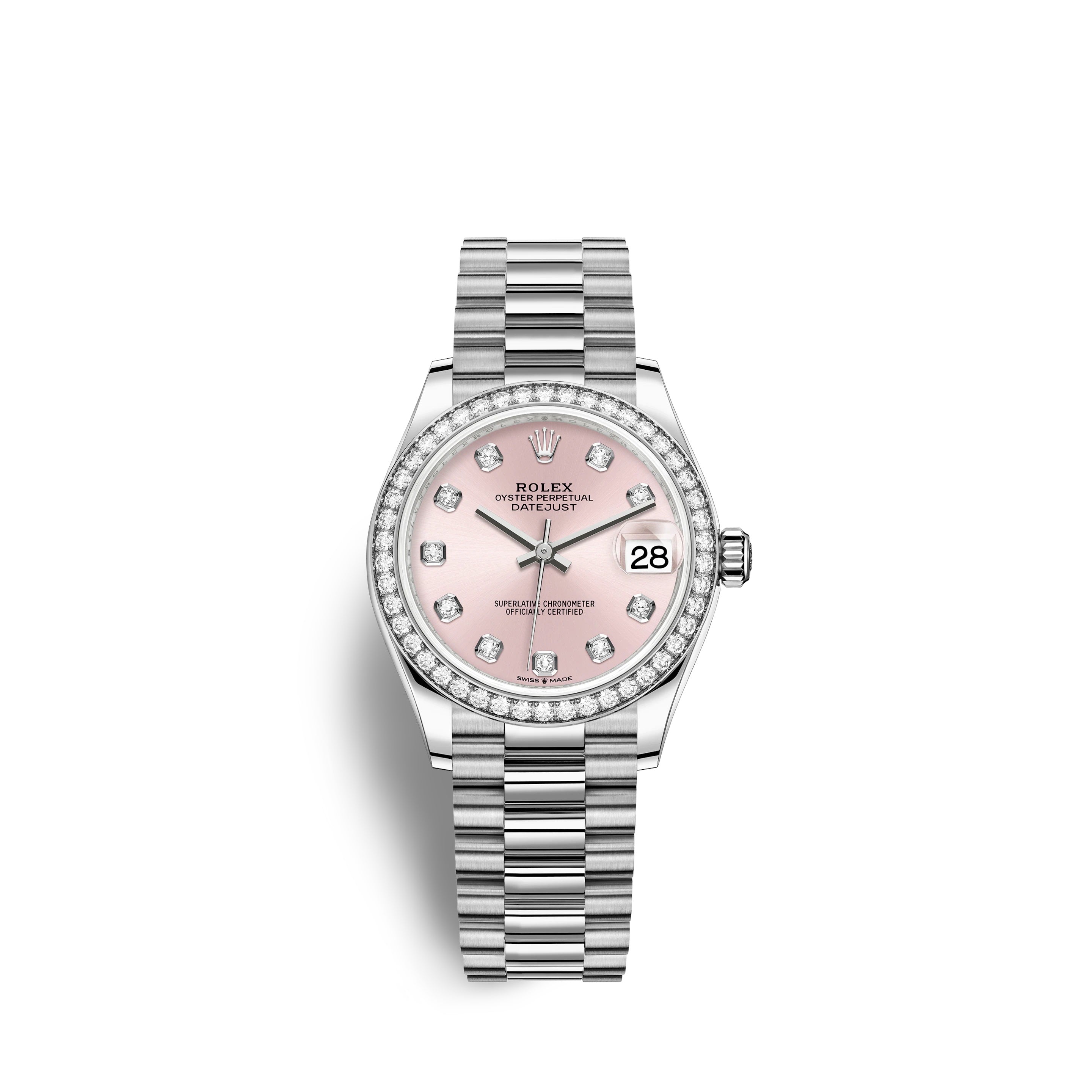 Datejust 31, 18kt White Gold, Ref# 278289RBR-0022