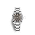 Datejust 31, Oystersteel, 18kt White Gold and diamonds, Ref# 278384RBR-0031