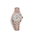 Lady-Datejust 28, 18kt Everose Gold and diamonds, Ref# 279135RBR-0019