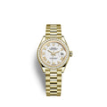 Lady-Datejust 28, 18kt Yellow Gold and diamonds, Ref# 279138RBR-0031