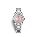 Lady-Datejust 28mm, 18k White Gold, Ref# 279139rbr-0012