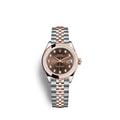 Lady-Datejust 28, Oystersteel and 18k Everose Gold, Ref# 279161-0011
